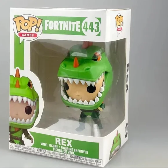 Sold on MERCARI!
BNIB Funko Pop Games Rex Vinyl Figure - #443 - Picture 1 of 2
